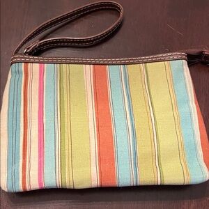 Bath & Body Works Blue and Green Clutch Wristlet